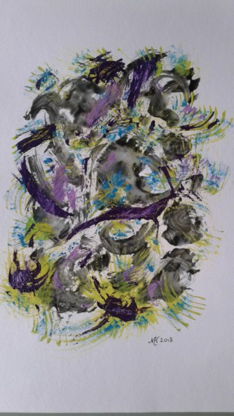 Schilderij getiteld "20180317-120953.jpg" door Marianne Huizinga, Origineel Kunstwerk