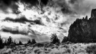 Photography titled ""Smith Rock Sunbeam…" by Michael C Bertsch, Original Artwork