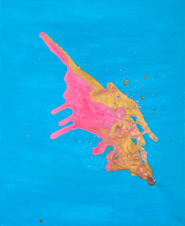 Peinture intitulée "Flash" par Maseko, Œuvre d'art originale, Acrylique