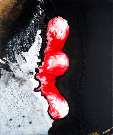Peinture intitulée "Ungodly Fruit" par Maseko, Œuvre d'art originale, Acrylique