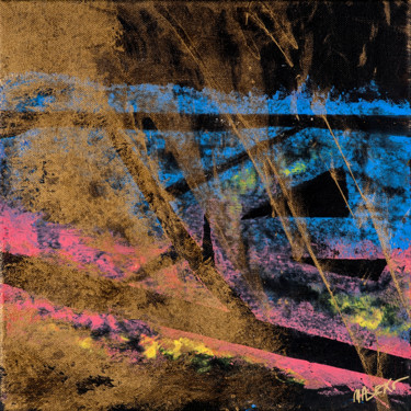 Peinture intitulée "LSD" par Maseko, Œuvre d'art originale, Acrylique