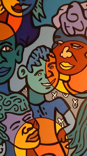 Digital Arts titled "Saint Joseph à Lomé" by Julien Bagout, Original Artwork, 2D Digital Work