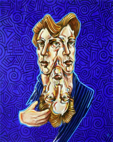 Peinture intitulée "pascal-buffard-dedo…" par Pascal Buffard, Œuvre d'art originale