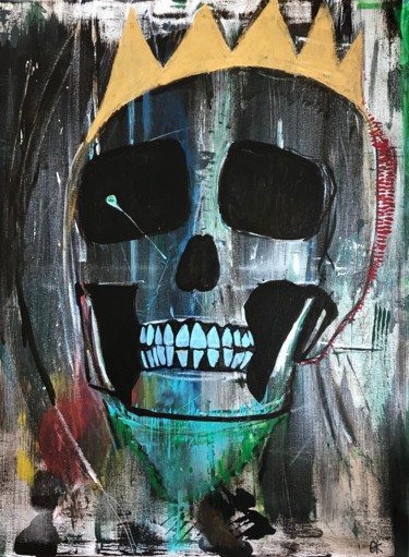 The King Painting titled "The King" by Colin Kunz, Original Artwork, Acrylic