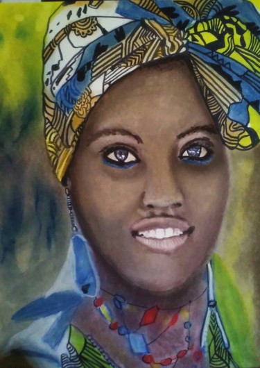 Dessin intitulée "20180228-180433.jpg" par Aéro, Œuvre d'art originale, Pastel