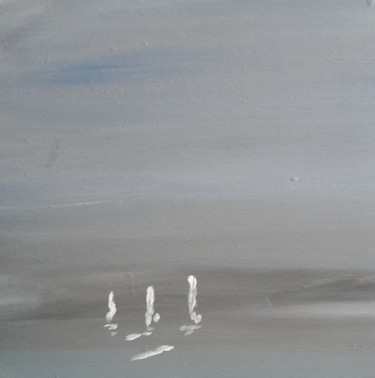 Pintura intitulada "Voiles 5" por Titus, Obras de arte originais, Acrílico