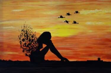 Peinture intitulée "Final Freedom" par Expressions, Œuvre d'art originale, Acrylique