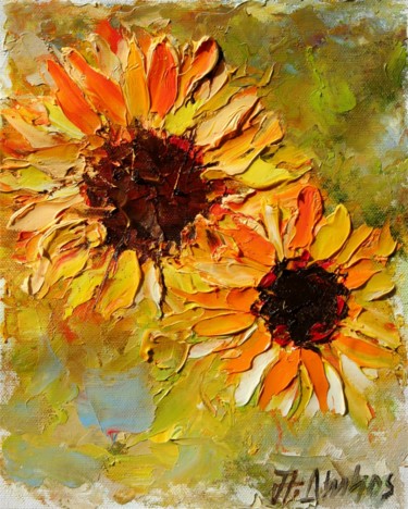 "Days of Summer" by ANDRE DLUHOS Painting titled ""Days of Summer" by…" by Andre, Yary, & Peter Dluhos, Original Artwork, Oil