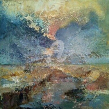 Peinture intitulée "Mollières" par Véronique Soitel, Œuvre d'art originale