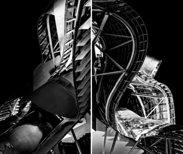 Fotografía titulada "B&WVIEWS 002 . EDIT…" por Gabriel Caneda, Obra de arte original, Fotografía digital Montado en Aluminio