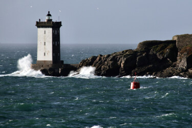 Phare de Kermorvan, Le Conquet, Photographie intitulée "Phare de Kermorvan,…" par Pierre-Yves Rospabé, Œuvre d'art originale, Photographie numérique