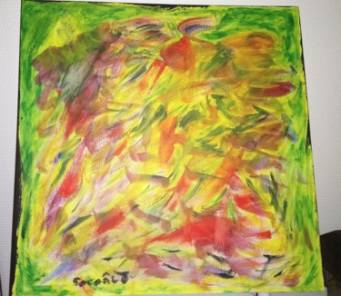 Peinture intitulée "la-dame-metissée.jpg" par Claudia Marie Eugénie (Cocoâlô), Œuvre d'art originale, Gouache