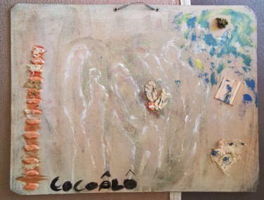 Collages intitulée "La Famille" par Claudia Marie Eugénie (Cocoâlô), Œuvre d'art originale, Papier