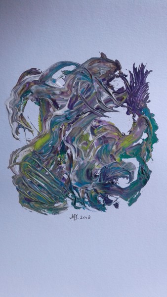 Schilderij getiteld "20180325-120016.jpg" door Marianne Huizinga, Origineel Kunstwerk