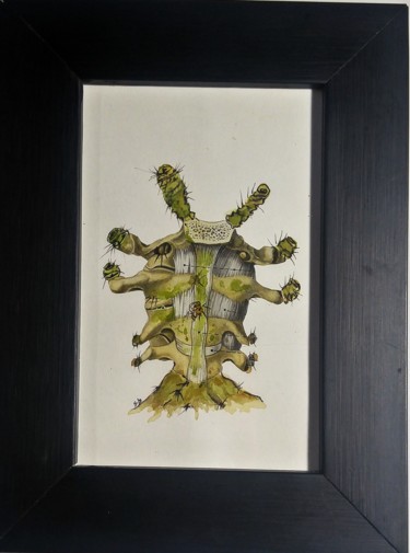 「'Cactun Vertebrus"」というタイトルの絵画 Sonia Burgareliによって, オリジナルのアートワーク