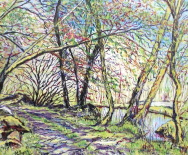Ombrages (bords de l'Aven à Pont-Aven)