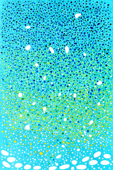 Peinture intitulée ""Le Pays du Rêve" n…" par Françoise Suzanne, Œuvre d'art originale, Acrylique