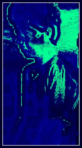 Digital Arts titled "l 'enfant" by Mysane, Original Artwork, Digital Painting