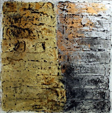 Peinture intitulée "Reptile 121" par Pey, Œuvre d'art originale, Acrylique