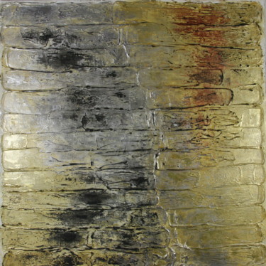 Peinture intitulée "Reptile 124" par Pey, Œuvre d'art originale, Acrylique