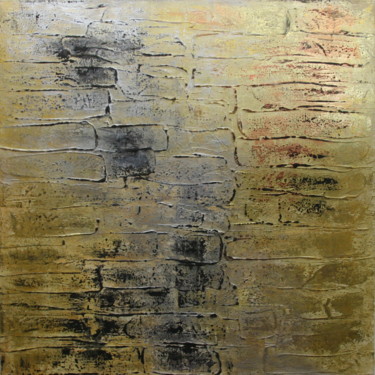 Peinture intitulée "Reptile 116" par Pey, Œuvre d'art originale, Acrylique