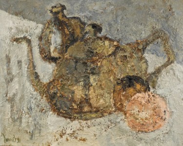 Théière brune ( avec sable)