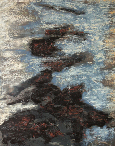 Peinture intitulée "greve-11" par Guénaël Henrion, Œuvre d'art originale, Huile
