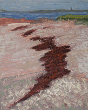Peinture intitulée "greve-14" par Guénaël Henrion, Œuvre d'art originale, Huile
