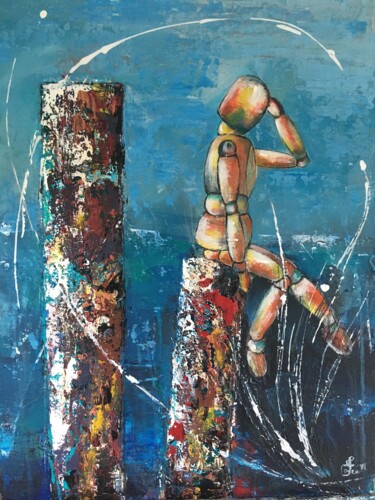 Rêveries 2020 Peinture intitulée "Rêveries 2020" par Bea Madelenat, Œuvre d'art originale, Acrylique
