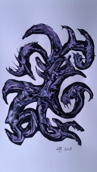 Schilderij getiteld "20180403-112212.jpg" door Marianne Huizinga, Origineel Kunstwerk