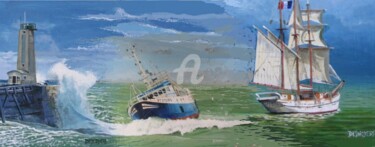Montage numérique de  3 tableaux
