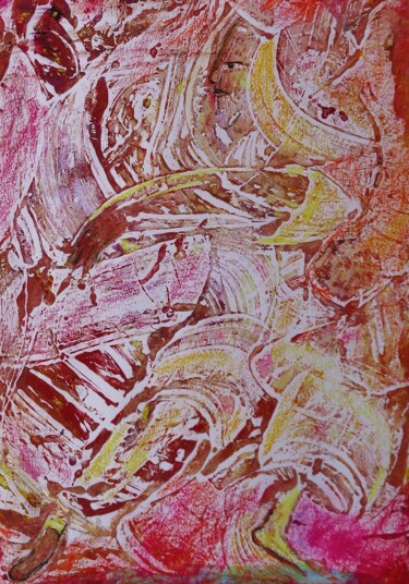 Peinture intitulée "danse" par Francisco Mendes, Œuvre d'art originale, Huile