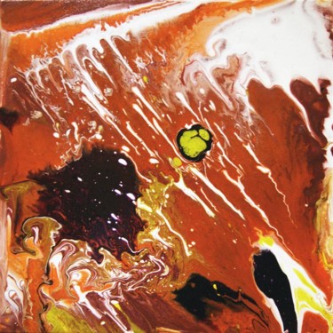 Malarstwo zatytułowany „The particle of mat…” autorstwa Tomasz Rolko, Oryginalna praca, Akryl