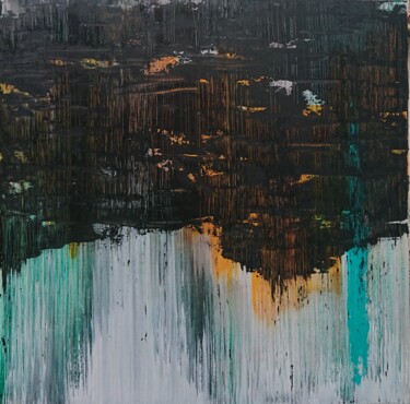 Peinture intitulée "Hérisson cent" par Marlène Bonnaffé, Œuvre d'art originale, Acrylique