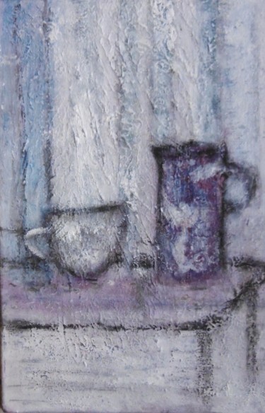 Pittura intitolato "De bon matin" da Denise Louin-Lecoeur, Opera d'arte originale, Acrilico
