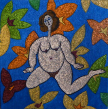 Peinture intitulée "Matin d'été" par Laure Barlet, Œuvre d'art originale, Huile