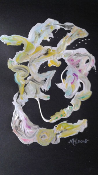 Schilderij getiteld "20180411-112836.jpg" door Marianne Huizinga, Origineel Kunstwerk
