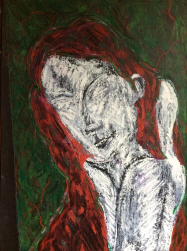 Peinture intitulée "huile-sur-papier.jpg" par Pascal, Œuvre d'art originale
