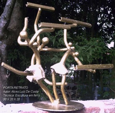 Desenho intitulada "Porta retrato as ba…" por Alceo Luiz De Costa Dcosta, Obras de arte originais