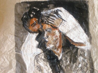 Peinture intitulée "amour II" par Pascal, Œuvre d'art originale