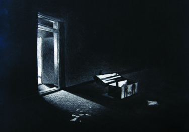 Dessin intitulée "nega6" par Sébastien Bocquet, Œuvre d'art originale