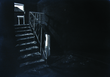 Dessin intitulée "nega7" par Sébastien Bocquet, Œuvre d'art originale