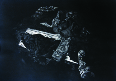 Dessin intitulée "nega8" par Sébastien Bocquet, Œuvre d'art originale