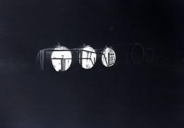 Dessin intitulée "nega3" par Sébastien Bocquet, Œuvre d'art originale