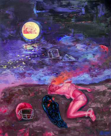 American Sport 绘画 标题为“American Sport” 由Sergey Lutsenko, 原创艺术品, 油