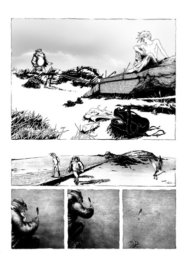 Dessin intitulée "p28" par Sébastien Bocquet, Œuvre d'art originale