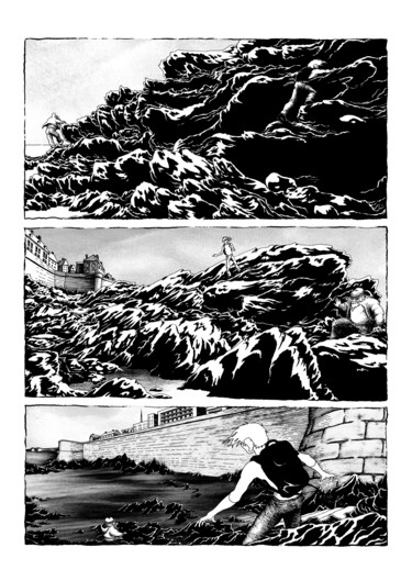 Dessin intitulée "p29" par Sébastien Bocquet, Œuvre d'art originale