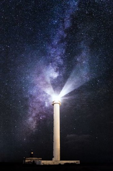 Pintura titulada "Faro de Luz" por Ravelo, Obra de arte original, Acrílico