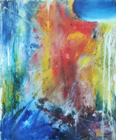 Painting titled "Number 3" by Pertti Matikainen, Original Artwork, Oil