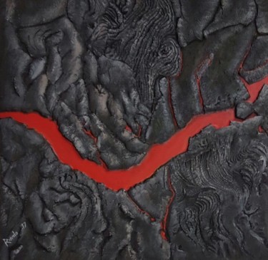 Pintura titulada "Magma" por Ravelo, Obra de arte original, Acrílico